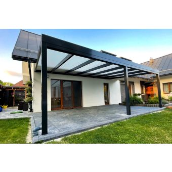 Hliníková pergola 6,5 × 3,5 m