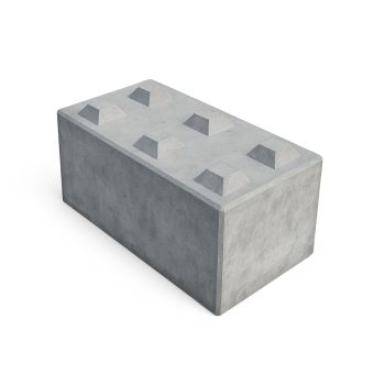 Betonový blok 600x300x600 cm