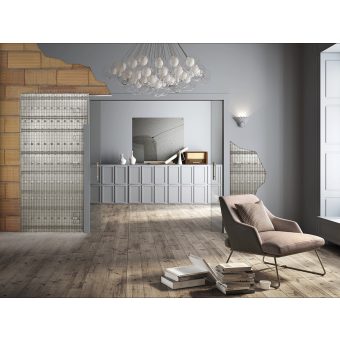 ECLISSE CLASSIC LUCE dvoukřídlé do zdiva elektro 1 kapsa 90+90x197 cm
