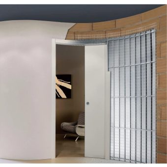 ECLISSE CLASSIC CIRKULÁR jednokřídlé do zdiva 110x210 cm tl. 12,5 cm