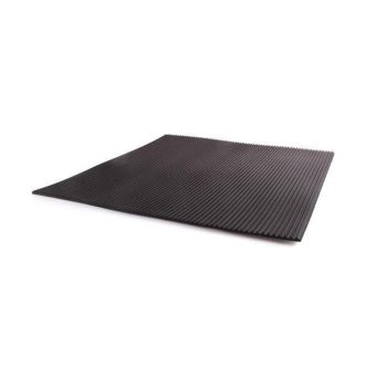 Rýhovaná pryžová podlahovina jemná Fine SBR 65°Sh 3x1200x10000 mm - role 12 m2