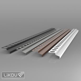 LIKOV BB-P 2000/antracit/lišta balkonová přímá