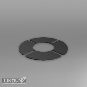 LIKOV Gumová podložka 120 x 2,5mm