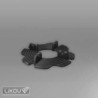 LIKOV Terč pod dlažbu gumový 120 x 8mm s pevnou spárou 5mm