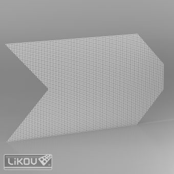 LIKOV LA-D 330/650/VERTEX/bílá/armovací tkaninový díl