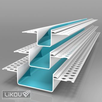 LIKOV LBP PVC 30/20/2500/lišta bosážní bez tkaniny