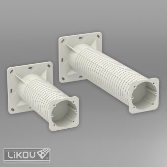 LIKOV KEZ 74x74/200mm elektroinstalační krabice pro ETICS