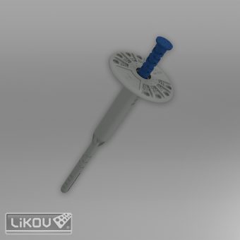 LIKOV R-TFIX-M 08/195/fasádní hmoždinka/kovový trn