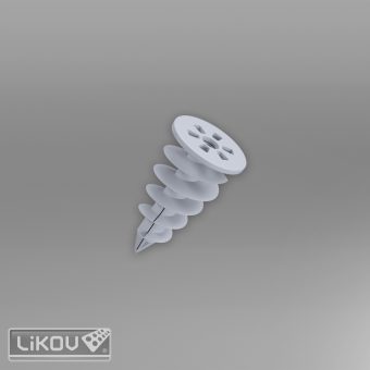 LIKOV SPH-E 50 (WK-DS050) spirální hmoždinka plastová