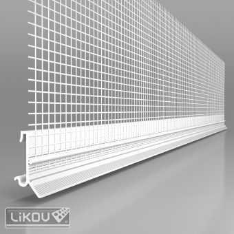 LIKOV LE-C 06/2500/VERTEX/lišta nacvakávací okapnicová
