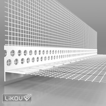 LIKOV LT-KL 2500/VERTEX/lišta oblouková s nepřiznanou okapnicí