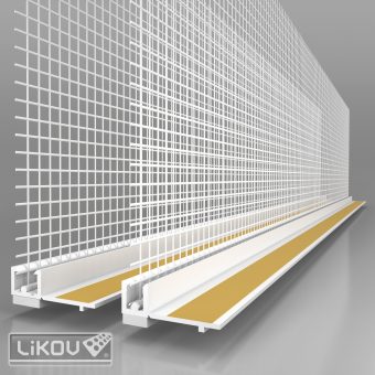 LIKOV LS-VH 09/2400/VERTEX/lišta okenní začišťovací 9mm