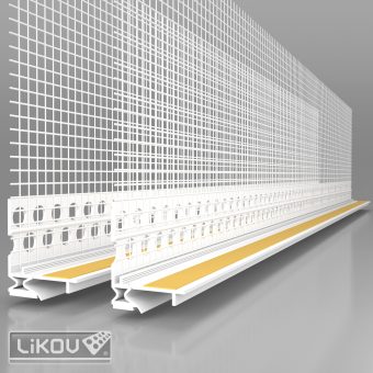 LIKOV LS2-ADAPT 06/1600/VERTEX/lišta okenní začišťovací 2D 6mm