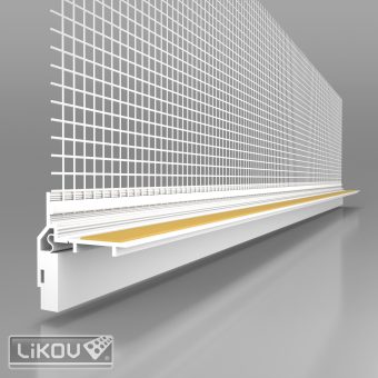 LIKOV LS3-250 2400/VERTEX/lišta okenní roletová začišťovací 3D