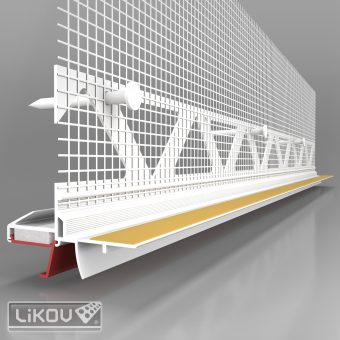 LIKOV LS3-36 plus (LW36 PLUS) 2400/VERTEX/lišta okenní roletová začišťovací 3D