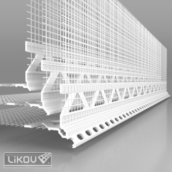 LIKOV LK-H PVC 03 100/2500/VERTEX/lišta rohová 3mm