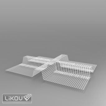 LIKOV LBP-U3 kříž bosážní tkaninový