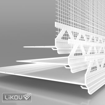 LIKOV LW-206-050 06/2000/VERTEX/lišta přechodová s nepřiznanou okapnicí