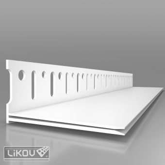 LIKOV LW-L2 080/2000/lišta soklová montážní - malé balení