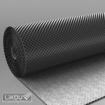 LIKOV LINOP 08-D 500/110 GEO nopová fólie 500+110g/nop 8mm/2,0 x 20 m s geotextilií