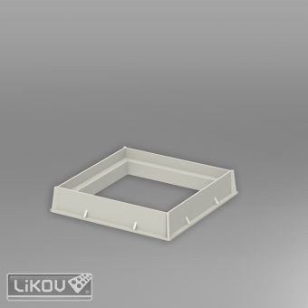 LIKOV Rám pro rošt nebo poklop 20x20cm - pochozí
