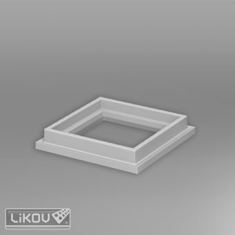 LIKOV Rám pro rošt nebo poklop 30x30cm - pojezdový