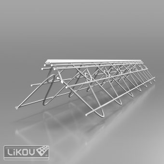 LIKOV APK 2950 drátěný roh s PVC hranou