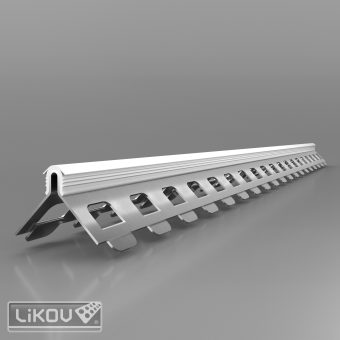 LIKOV PZE-RC 07/2500/lišta rohová s PVC hranou Catnic (6000)