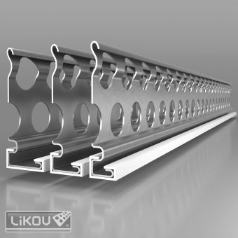 LIKOV PZE-UC 14/3000/lišta ukončovací s PVC hranou Catnic 14mm (6223)