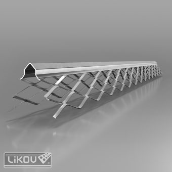 LIKOV PZ-O 2750/pozink/roh ostrý/lišta rohová Standard