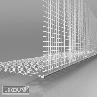 LIKOV LK-LPD AL 100/2500/VERTEX/dělená tkanina/lišta rohová s prolisem