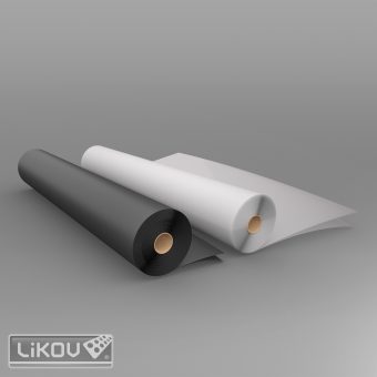 LIKOV Zakrývací fólie 50µm/2x50m polorukáv (černá)