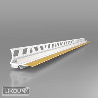LIKOV PS-SPECIAL 09/2400/lišta okenní začišťovací 9mm s lamelou
