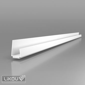 LIKOV G-EF PVC 125/2500/lišta lemovací s dilatační páskou