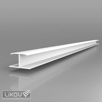 LIKOV G-H PVC 125/2500/lišta spojovací H