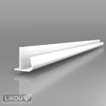 LIKOV G-P PVC 125/3000/lišta ochranná oblá