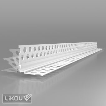 LIKOV G-LE PVC 25 21,5x21,5/lišta rohová flexibilní/návin 25m