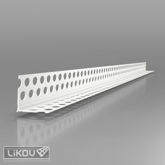 LIKOV G-LHF PVC 24x24/2500/lišta rohová s hranou/flexibilní ramena