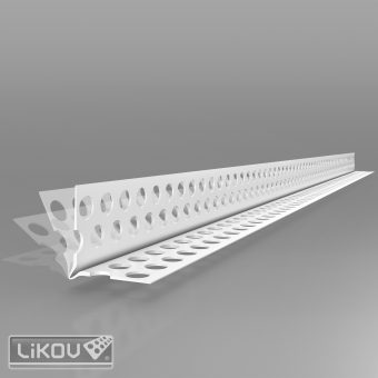 LIKOV G-LPF BOX PVC 24x24/lišta rohová s prolisem/flexibilní ramena/návin 25m
