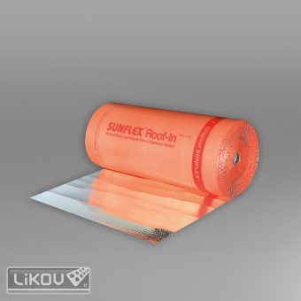 LIKOV Sunflex Roof-In Plus 1,0/50 parotěsná fólie reflexní - jednostranně metalizovaná