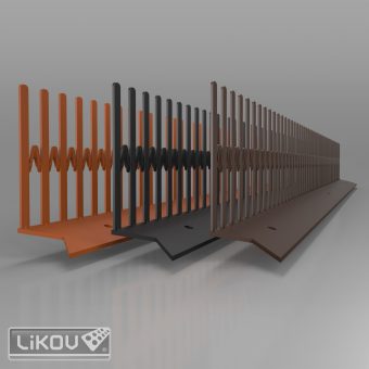 LIKOV Ochranný větrací pás H55 černá