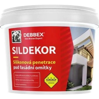 Silikonová penetrace pod dekorativní omítky, bílá 5 kg