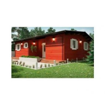 Dřevěná chata BRK 2 - 6,8 x 10,0 m